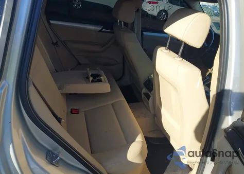 2011 BMW X3 xDrive28I z USA, uszkodzony, nr VIN 5UXWX5C57BL704335